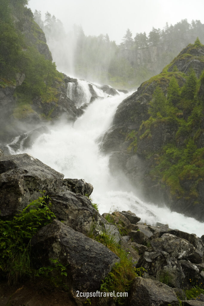 latefossen odda hardangerfjord best waterfall norway