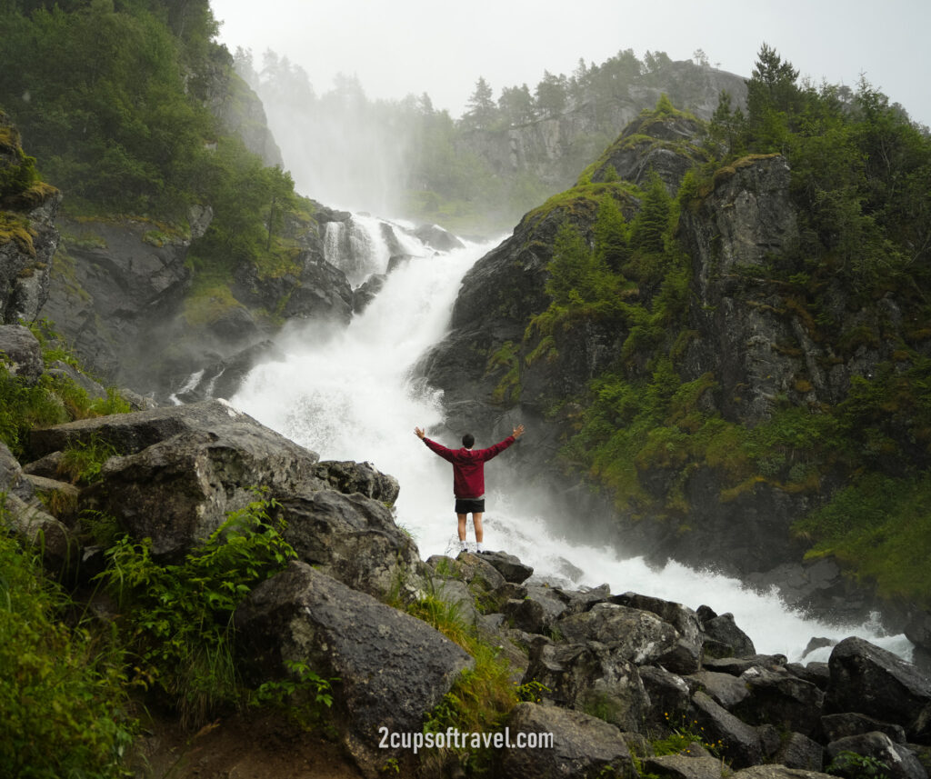 latefossen odda hardangerfjord best waterfall norway