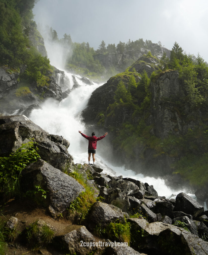 latefossen odda hardangerfjord best waterfall norway