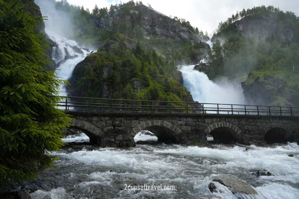 latefossen odda hardangerfjord best waterfall norway