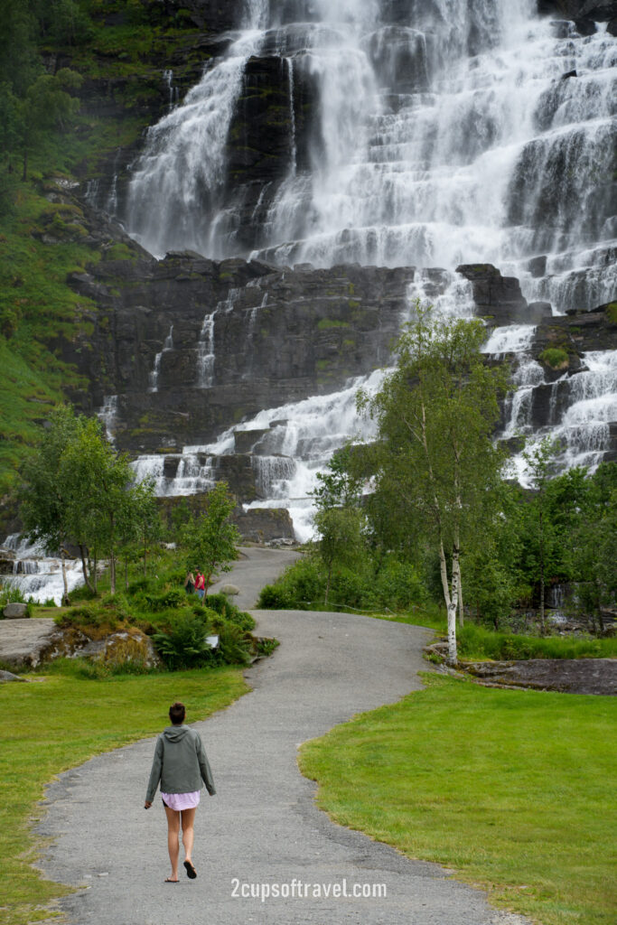 Tvindefossen voss waterfall things to do road trip