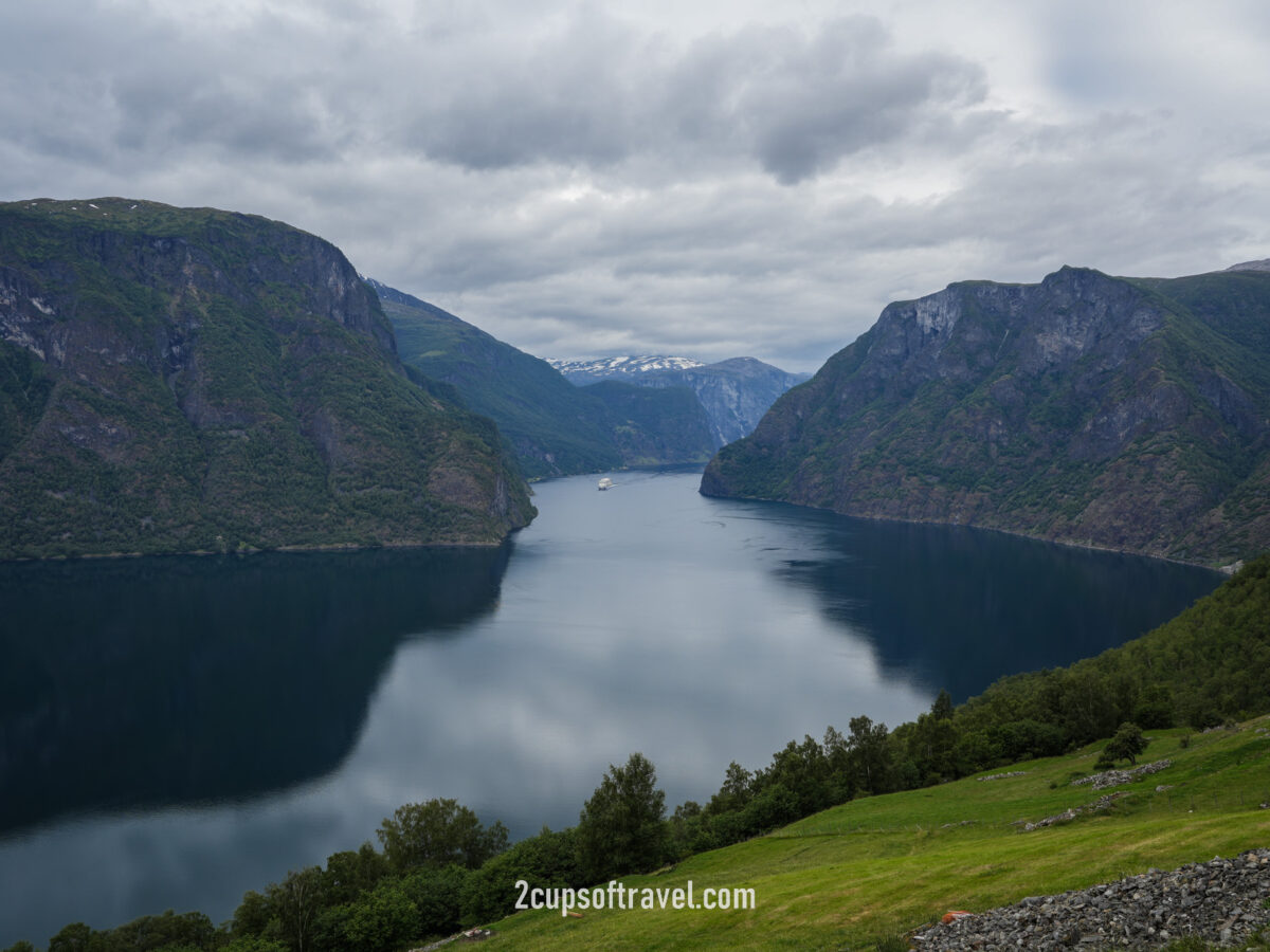 best view aurland things to do aurlandfjord flam norway