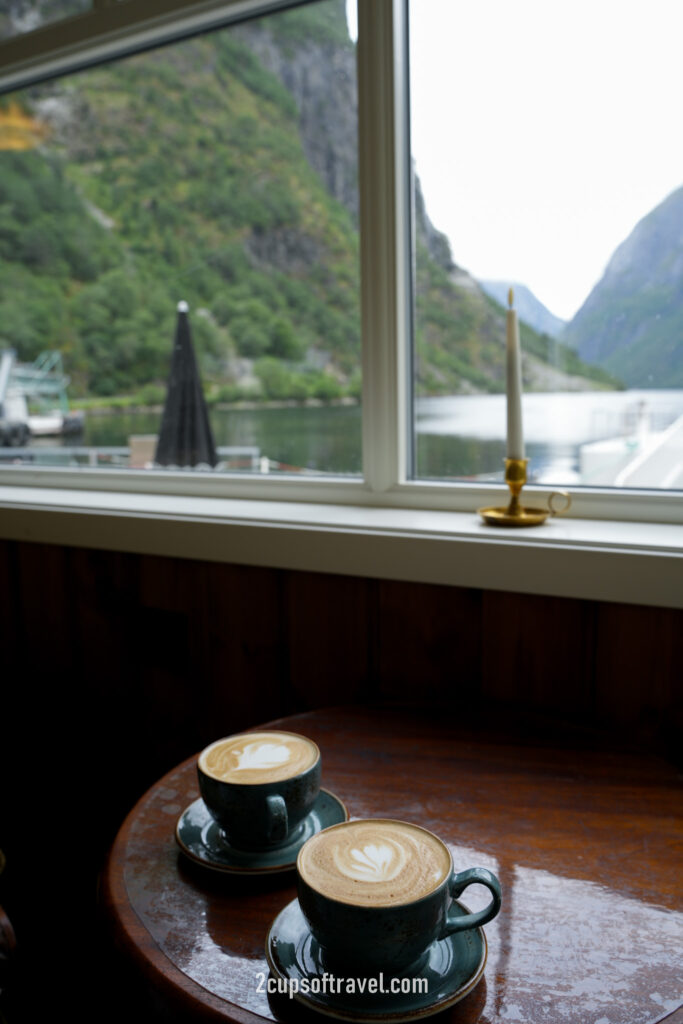 cafe gudvangen is gudvangen worth visiting norway road trip aurland flam