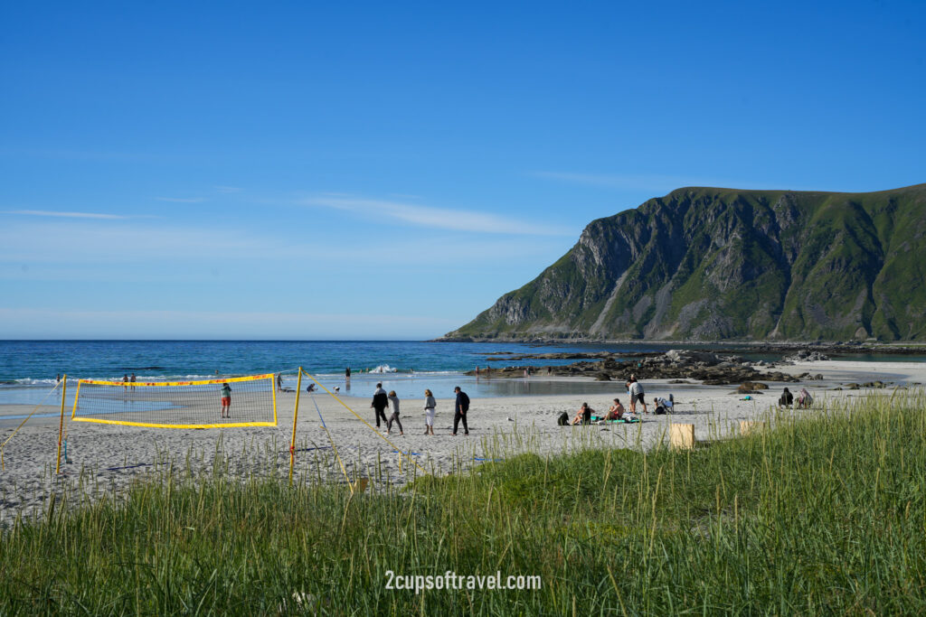 summer in lofoten things to do beaches guide islands norway skagsanden beach lofoten beach camp