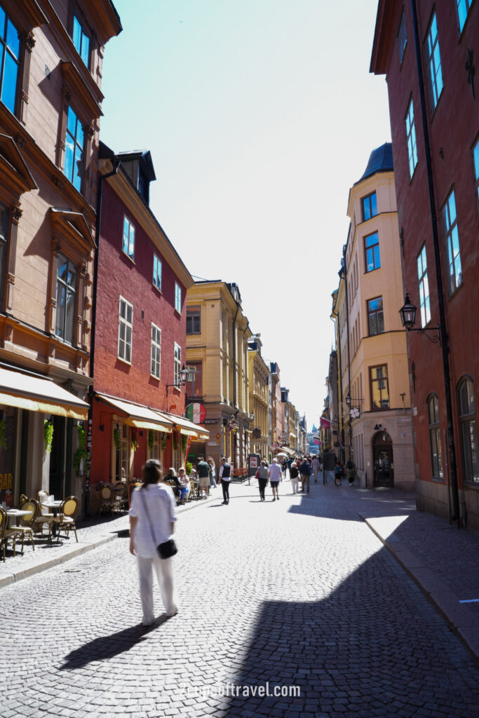 where to visit in stockholm old town streets