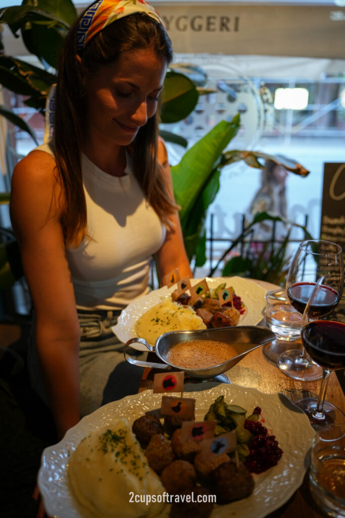 Traditional Swedish Meatballs meatballs for the people stockholm