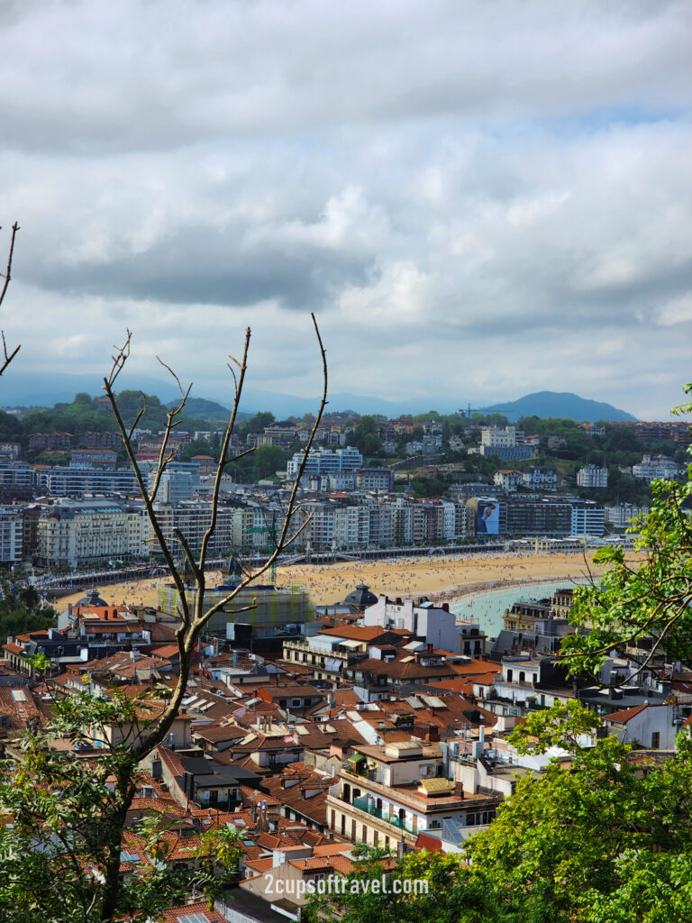 Monte Urgull hike san sebastain best hikes views