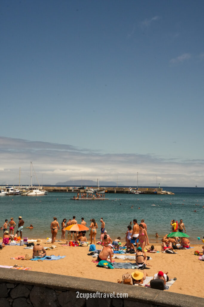 madeira beach Praia da Banda Alem Machido