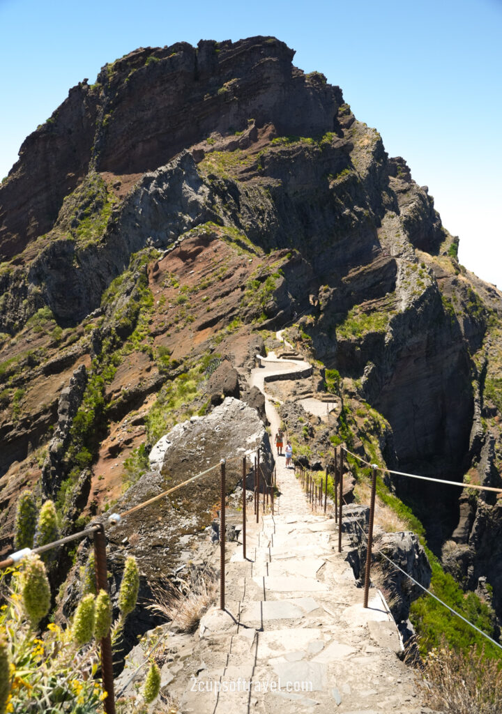 madeira pr1 stairway to heaven how to get there pico do arieiro