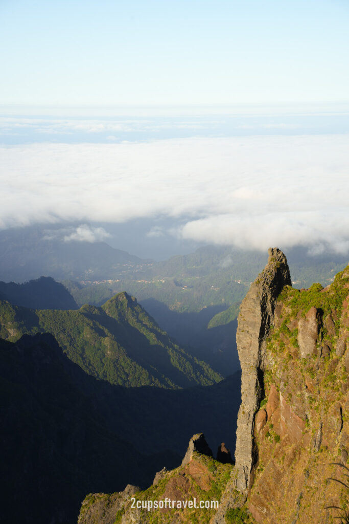 pr1 pico do arieiro to pico ruvio hike madeira stairway to heaven bucket list madeira