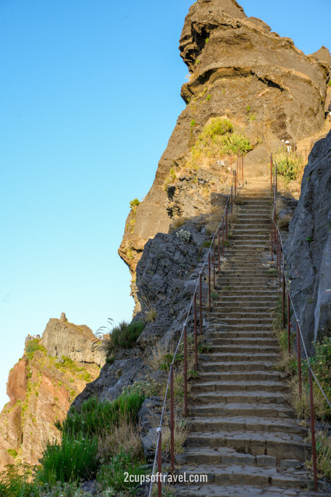 madeira pr1 stairway to heaven how to get there pico do arieiro