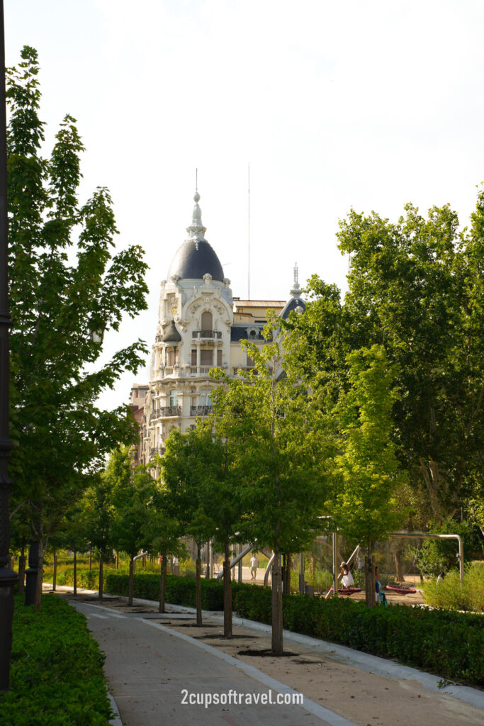 promenade between Temple de Debod and Catedral de Santa Maria royal palace madrid things to do