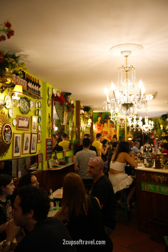 Eat tapas on the 'C. de la Cava Baja' street in La Latina