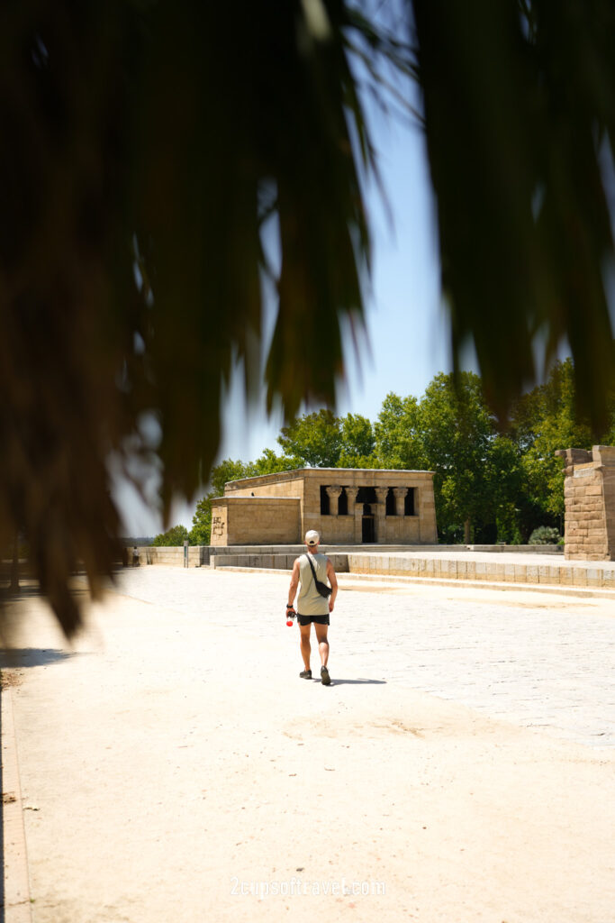 promenade between Temple de Debod and Catedral de Santa Maria royal palace madrid things to do