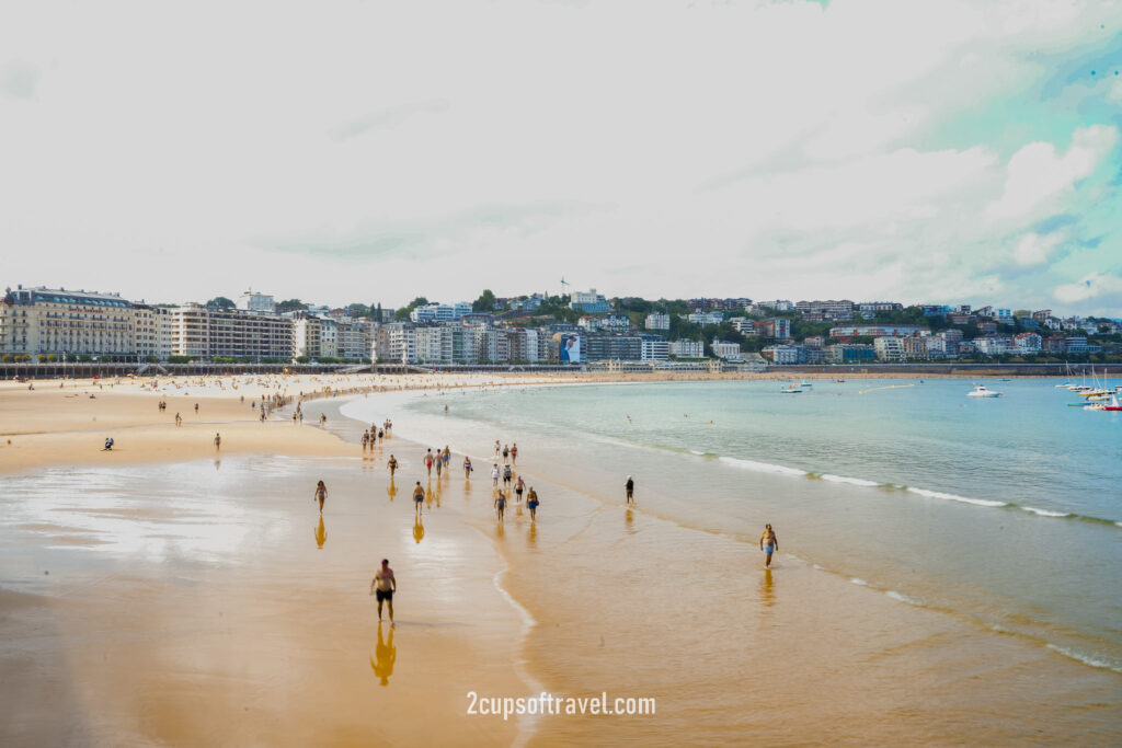 La Concha Beach san sebastian main beach things to do