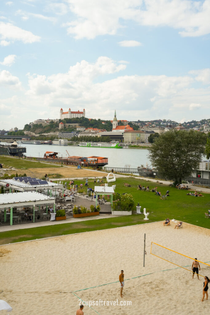 Bratislava is the Tyrsak Beach & Promenade danube river things to do slovakia