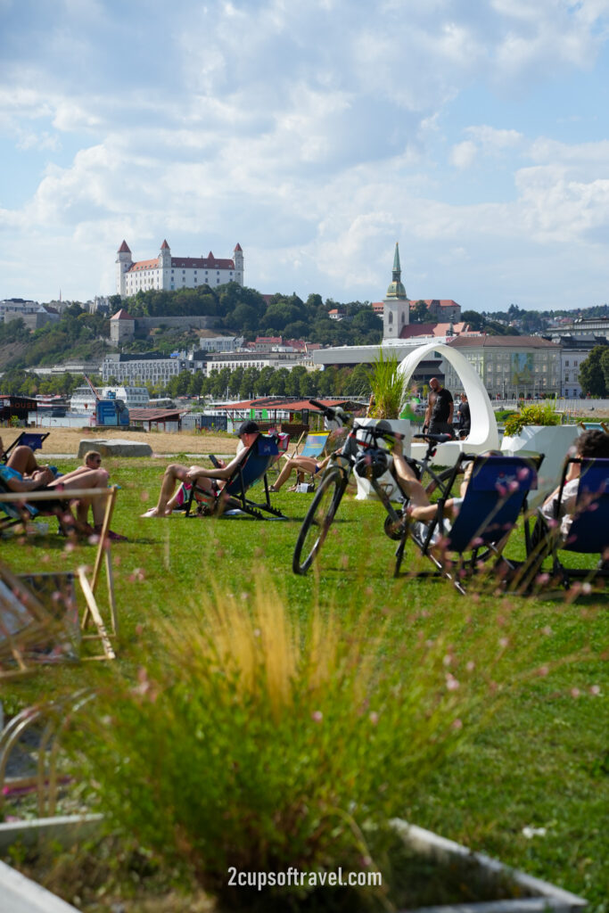 Bratislava is the Tyrsak Beach & Promenade danube river things to do slovakia