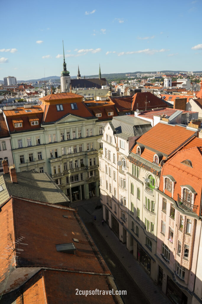 where to get the best views in brno castle cathedral