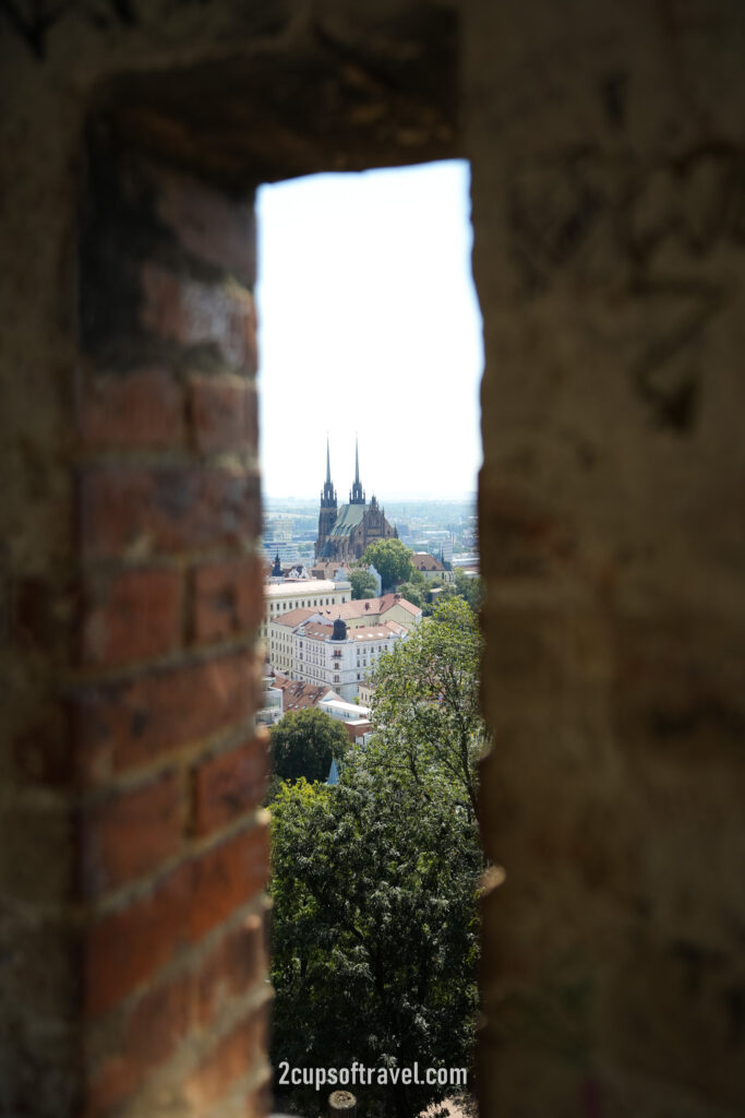 where to get the best views in brno castle cathedral