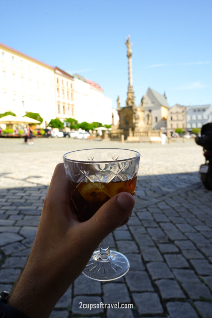 lower main square olomouc best coffee