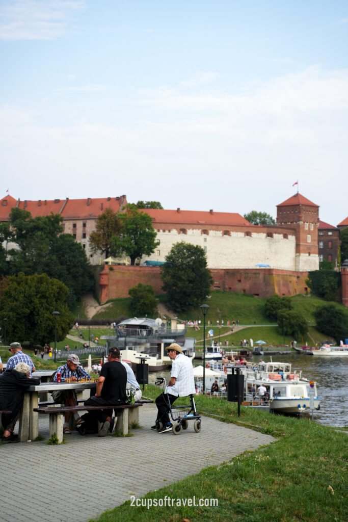 Vistula River krakow things to do summer guide