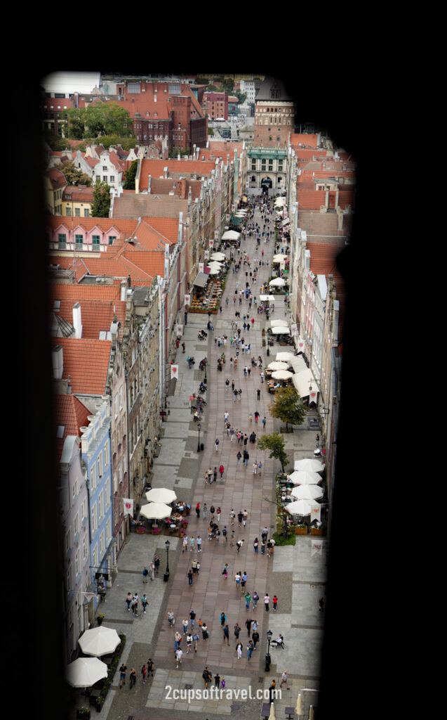 best view in Gdansk at the main town hall things to do poland hidden gem