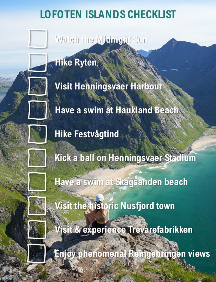 lofoten bucket list must do checklist