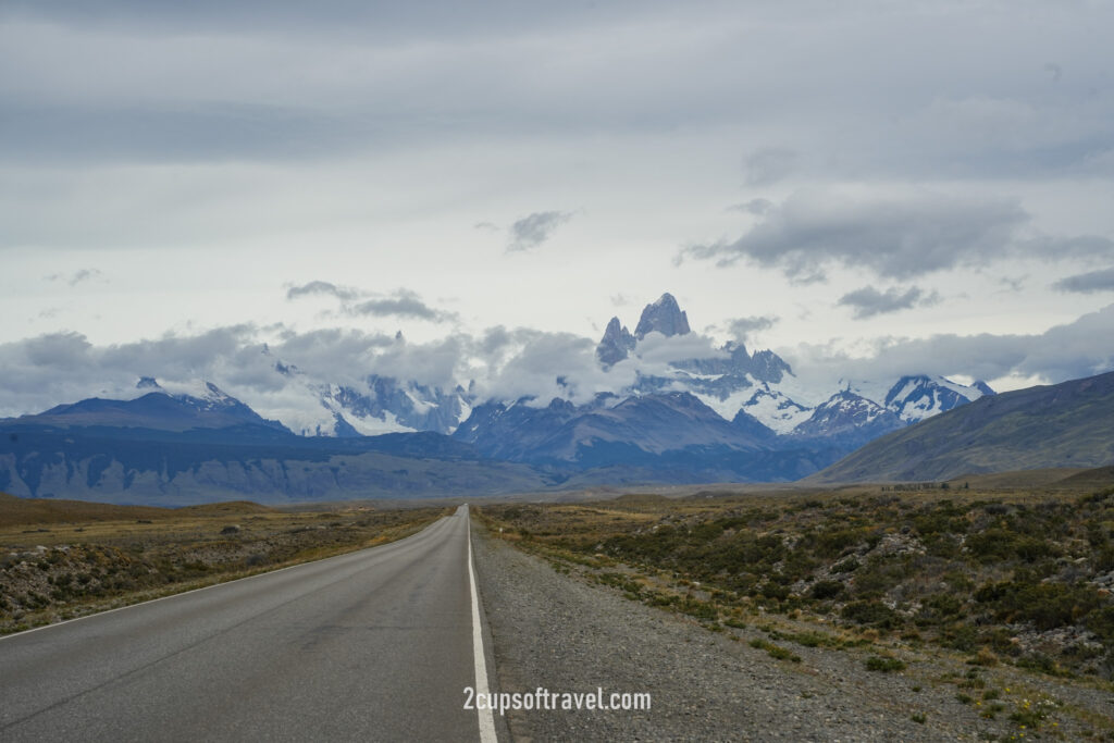 driving ruta 40 and ruta 23 argentina el chalten patagonia