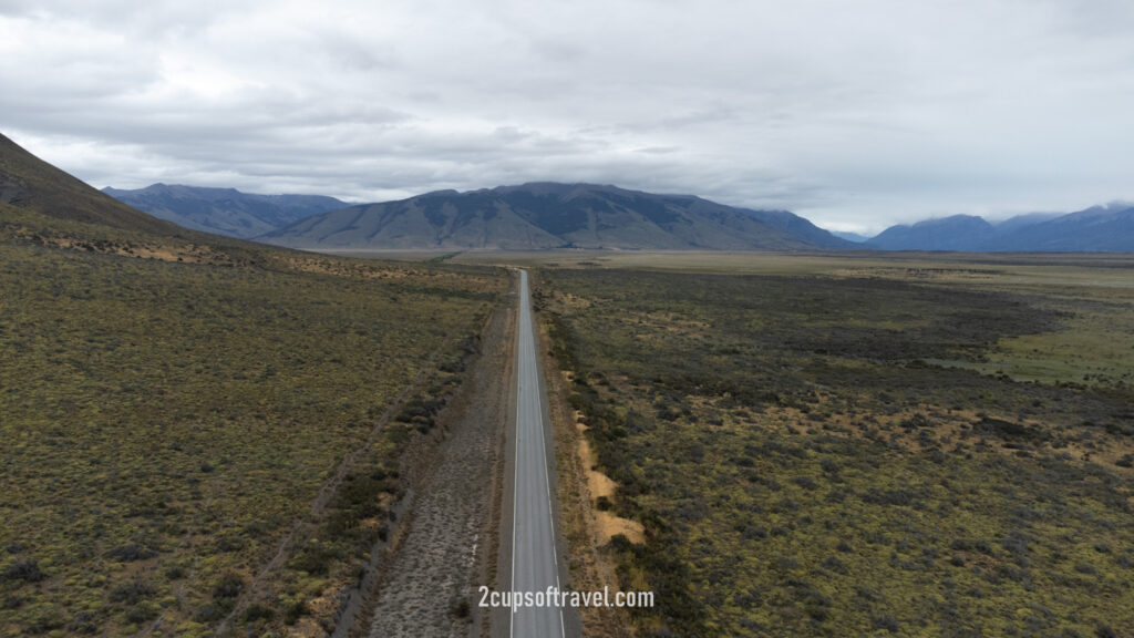 guanaco driving ruta 40 and ruta 23 argentina el chalten patagonia mirador fitzroy hotel la leona