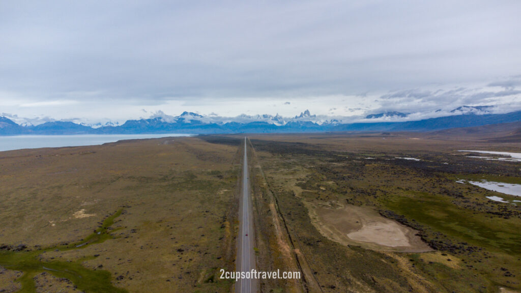 driving ruta 40 and ruta 23 argentina el chalten patagonia