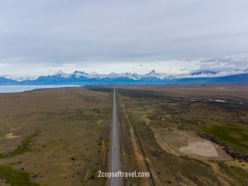 driving ruta 40 and ruta 23 argentina el chalten patagonia