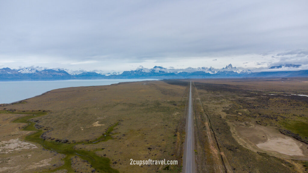 driving ruta 40 and ruta 23 argentina el chalten patagonia