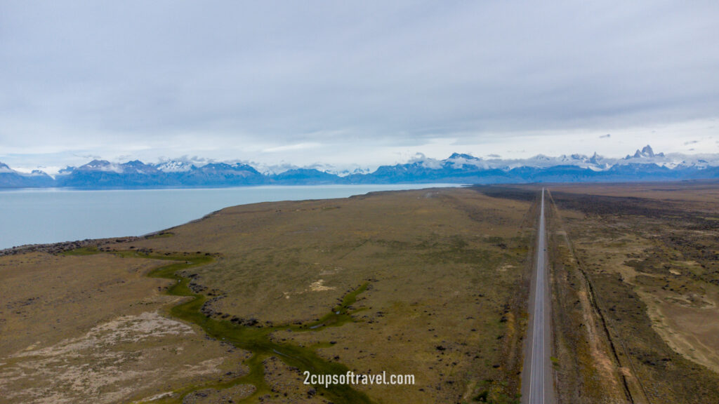 driving ruta 40 and ruta 23 argentina el chalten patagonia