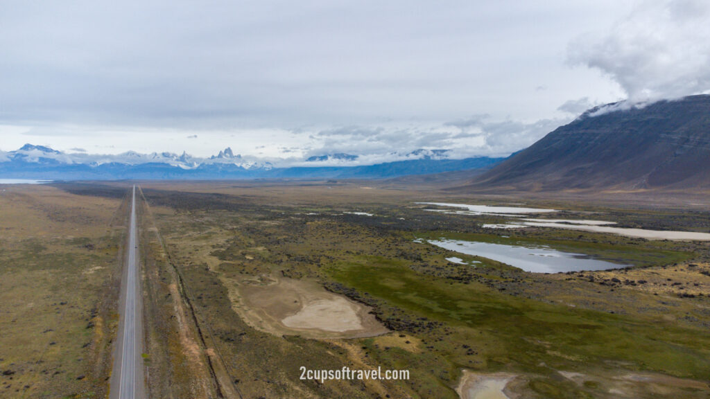 driving ruta 40 and ruta 23 argentina el chalten patagonia