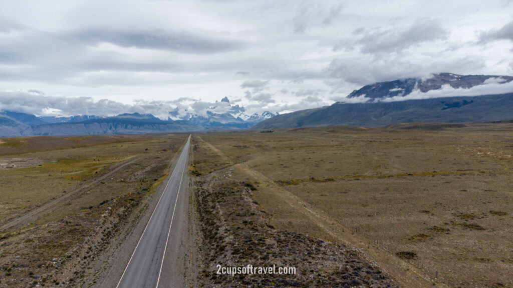 driving ruta 40 and ruta 23 argentina el chalten patagonia