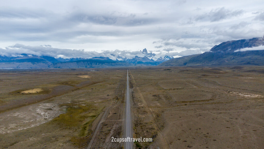 driving ruta 40 and ruta 23 argentina el chalten patagonia