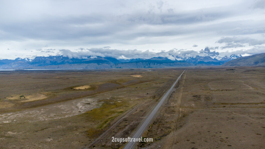 driving ruta 40 and ruta 23 argentina el chalten patagonia