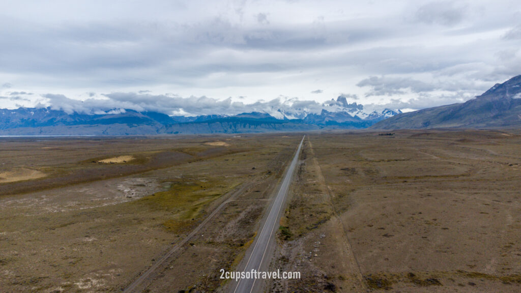 driving ruta 40 and ruta 23 argentina el chalten patagonia