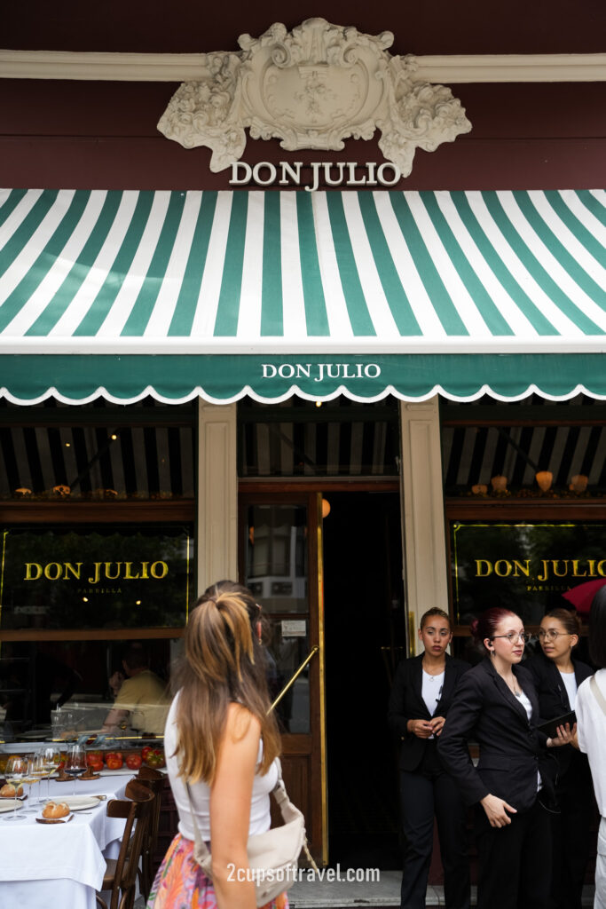 should i visit don julio buenos aires parilla steakhouse