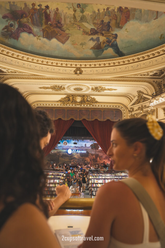 El Ateneo – a beautiful old theatre converted into one of the most picturesque bookstores buenos aires things to do