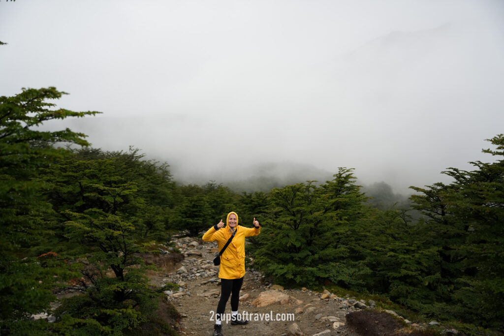 How hard is the final ascent on the Laguna de los Tres trail el chalten