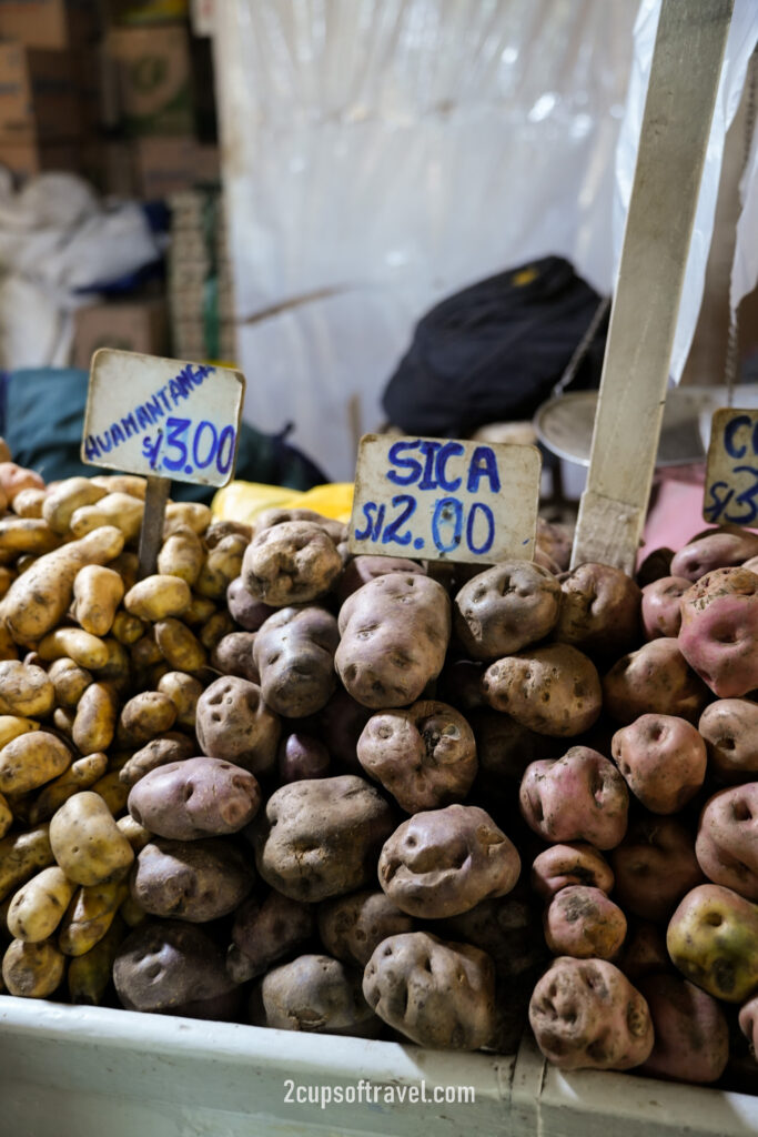 San Pedro market cusco cheap food soccer jersey things to do guide peru