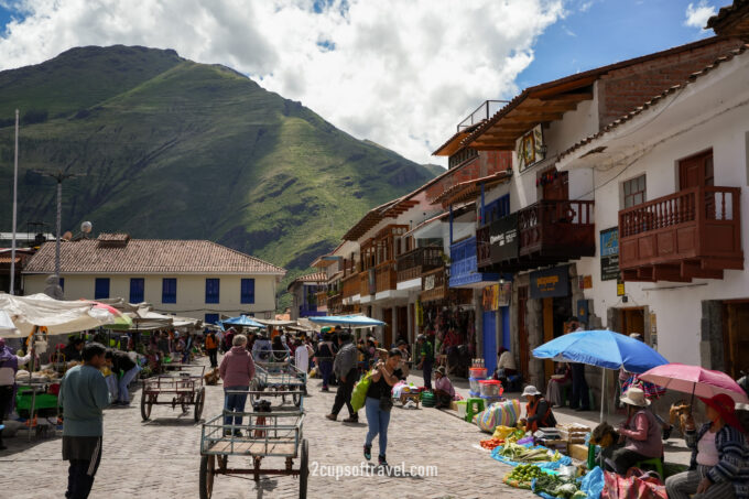 should i visit pisac on a sunday for the sunday market from cusco peru sacred valley guide