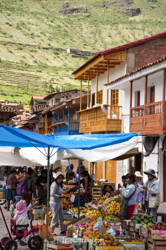 should i visit pisac on a sunday for the sunday market from cusco peru sacred valley guide