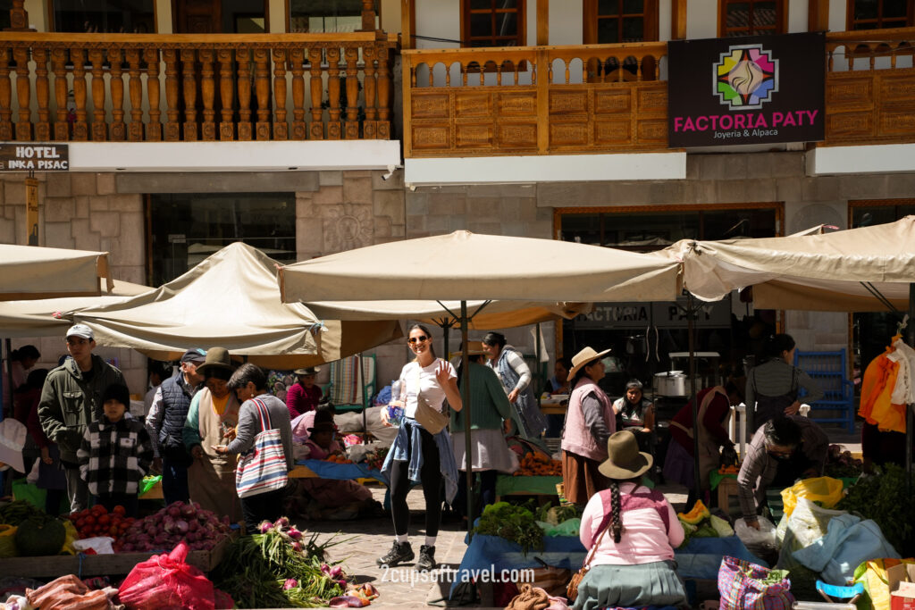 should i visit pisac on a sunday for the sunday market from cusco peru sacred valley guide