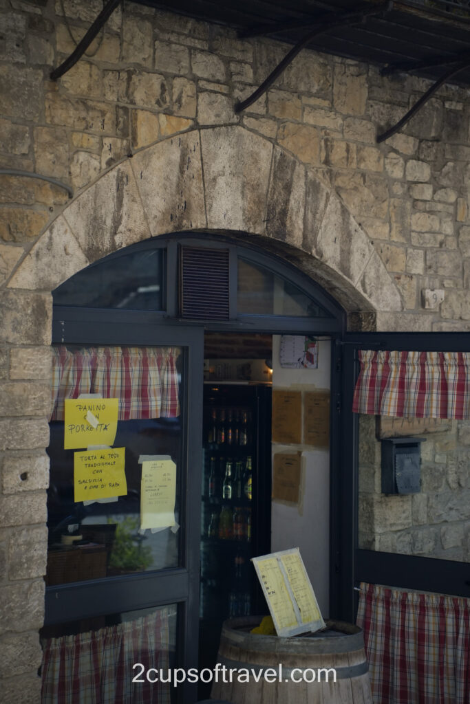 Il Grottino todi where to eat cheap eats umbria