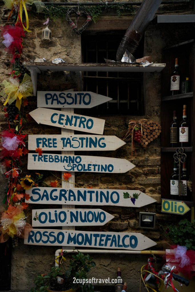 should i visit montefalco wine vino hidden gem umbria road trip rome todi italy
