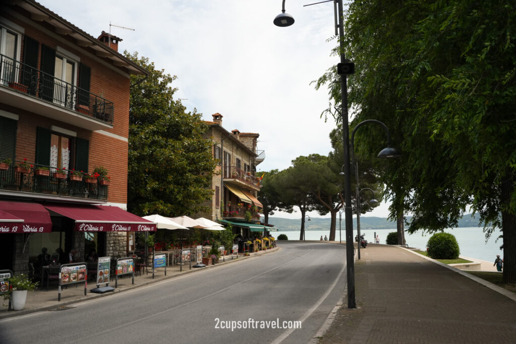 Passignano sul Trasimeno hidden gem umbria road trip lake holiday summer