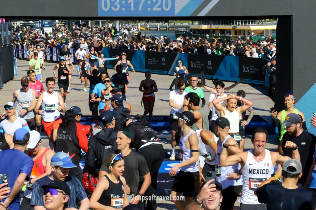 sydney marathon first major bucket list weekend