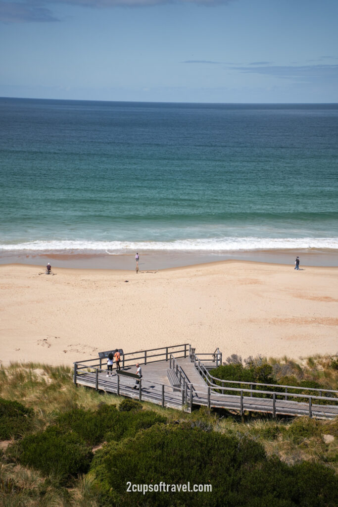 best beaches on bruny island hidden gem hanssons beach adventure bay
